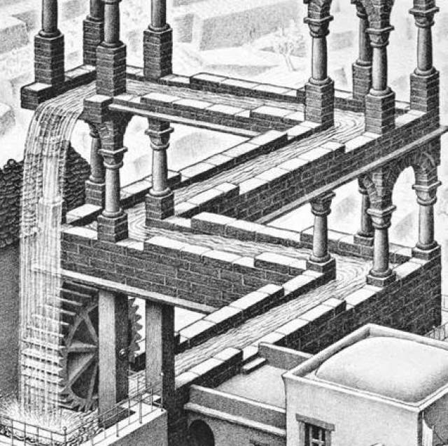 玩游戏看电影,走入科学思维版画大师埃舍尔的"脑洞世界"