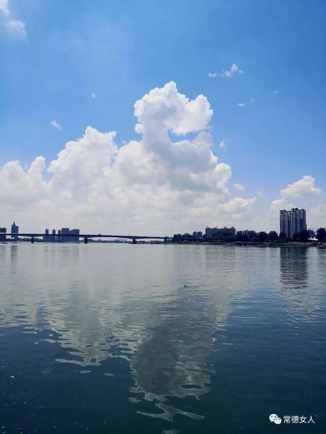 一张刷爆朋友圈的沅江风光美图