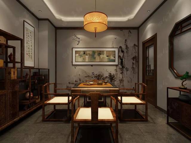 大巧不工 充满东方韵味之美的中式设计茶楼