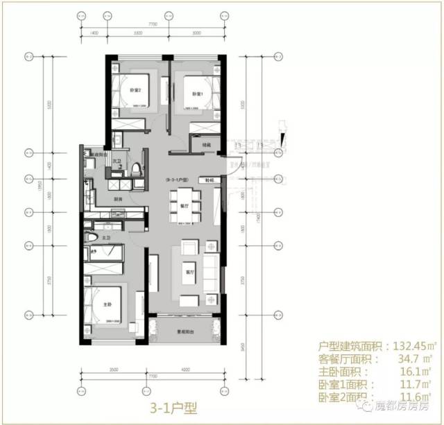 独家,前滩东方逸品全户型图带尺寸版本,晶耀名邸实测地铁震动