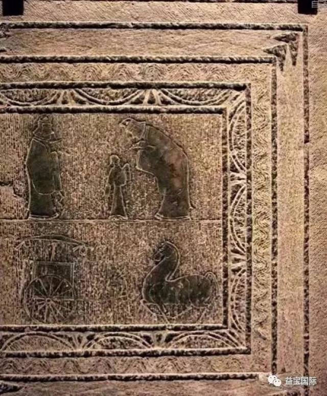 孔子研究专家认为, 在当时的老百姓心目中, 孔子见老子画像石,东汉