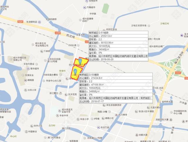 绍兴市柯桥区中国轻纺城两湖开发建设有限公司(柯桥城投)以底价16500