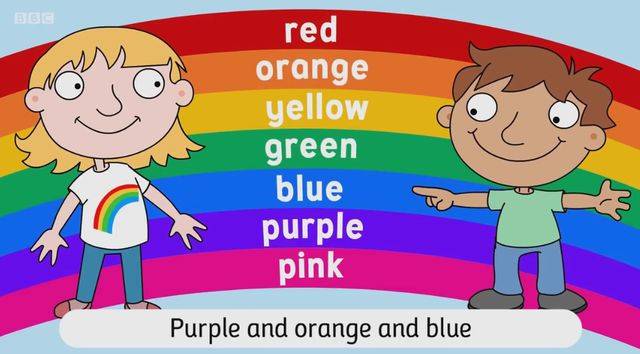 英语儿歌 | sing a rainbow- 教宝宝认识颜色的彩虹儿歌!