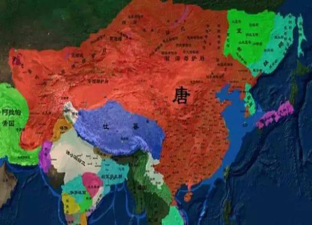 军事进攻和和亲联盟等等手段并用,唐朝成为了历史上领土面积最大的