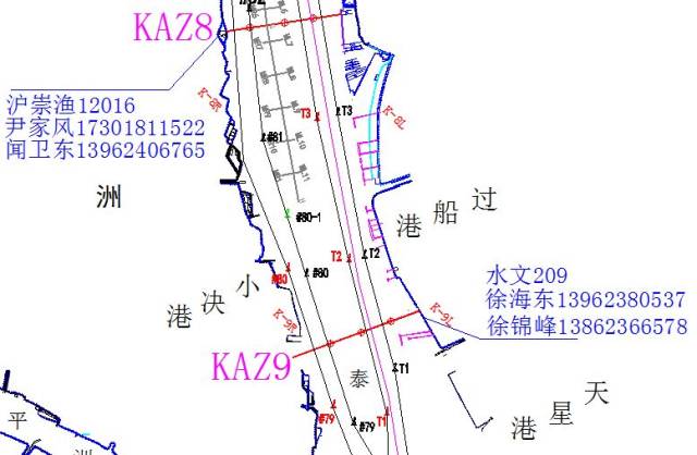 长江南京以下12.5 米深水航道二期工程动态监测第七次水文测验