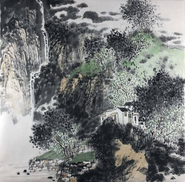 画廊|著名山水画家卢化刚作品欣赏