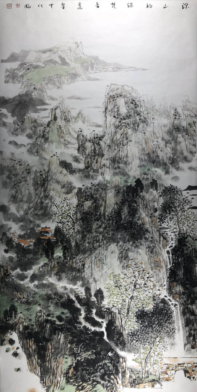 画廊|著名山水画家卢化刚作品欣赏