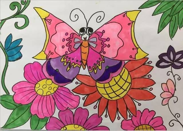 【兴趣课堂】黄广小学孩子们五彩的画面里有更美丽的心灵世界
