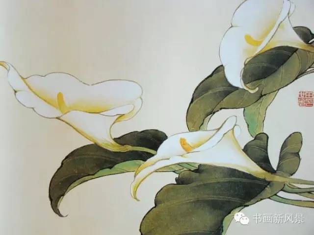中国工笔画《荣宝斋花卉画谱》珍藏版!
