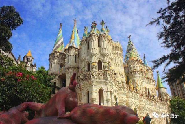 重庆没有迪士尼,但我们有梦幻城堡啊