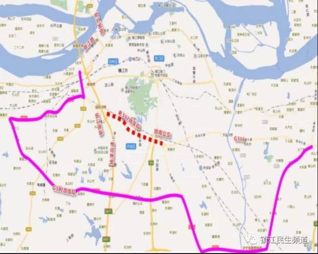 老312国道镇江城区段 将实行货车禁行