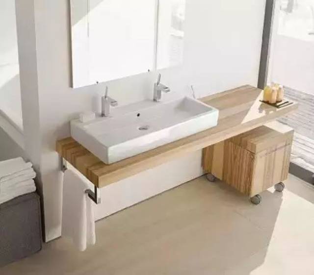 各种不同款式的洗手台,和卫生间风格搭配的就是最合适