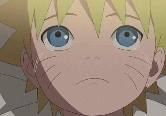 火影忍者小时候流泪瞬间集锦，雏田楚楚动人，鸣人让人心碎!