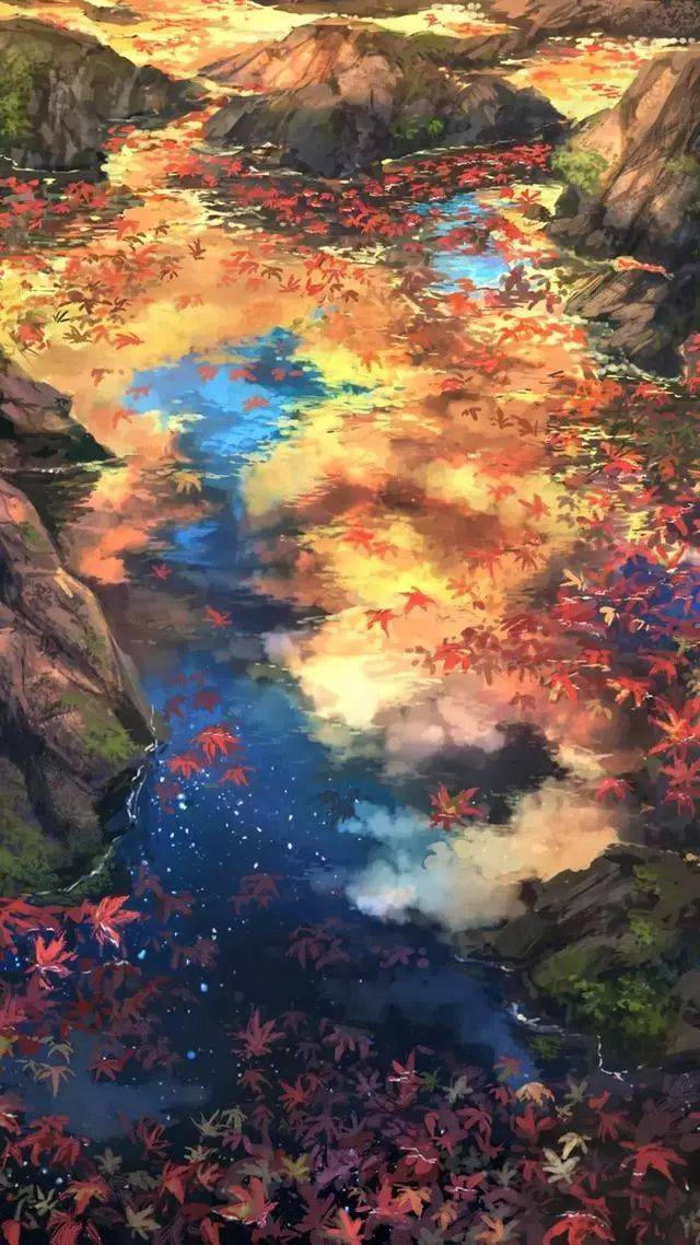 那些美到窒息的动漫场景,每一帧都可以拿来做壁纸