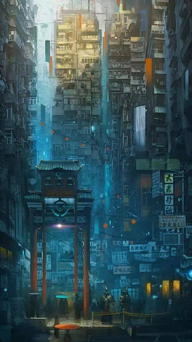 那些美到窒息的动漫场景,每一张插图都可以拿来做壁纸