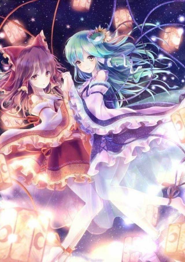 并蒂双生,二次元动漫美图