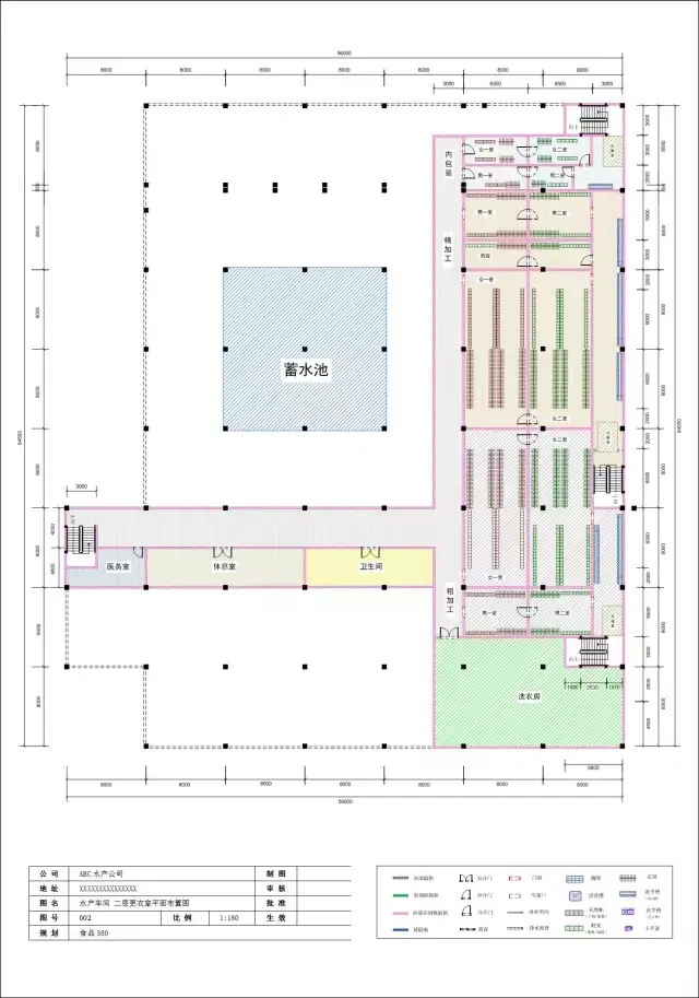 食品580工厂规划设计