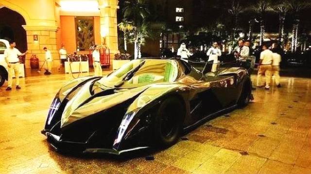 迪拜王子的超级跑车,全球仅此一辆,价值高达5亿人民币