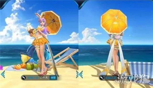 《王者荣耀》公孙离蜜橘之夏特效预览 新皮肤特效