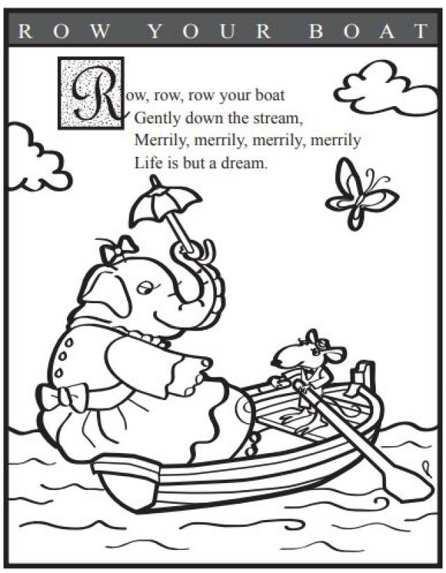 【玩绘本】 row row row your boat