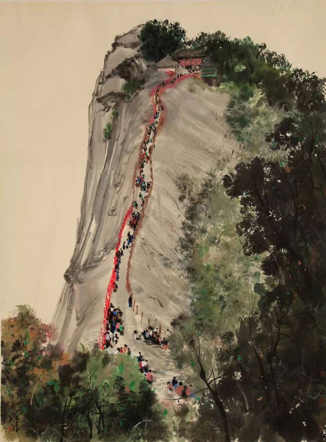 解澜涛 《华山》 140 x 100cm