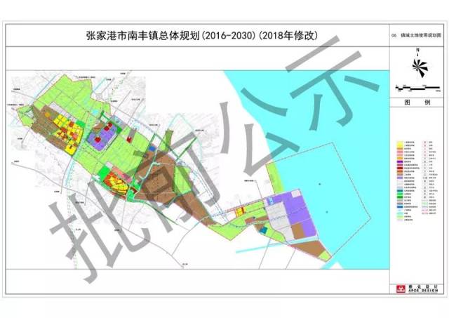 关于《张家港市南丰镇总体规划(2016-2030)》(2018年修改)批前公示