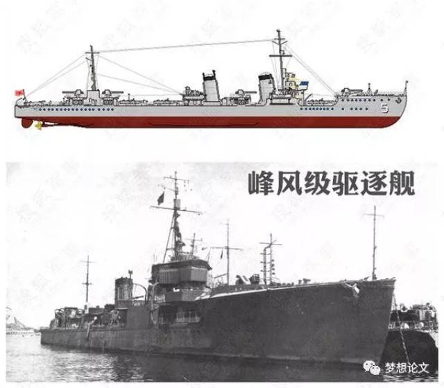 日本峰风型驱逐舰