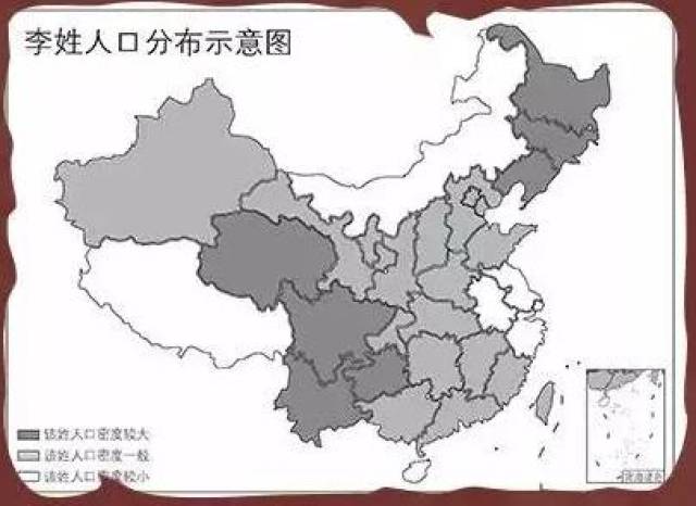 不要乱认"老家"了!快看看中国姓氏分布图,找找自己的根在哪?