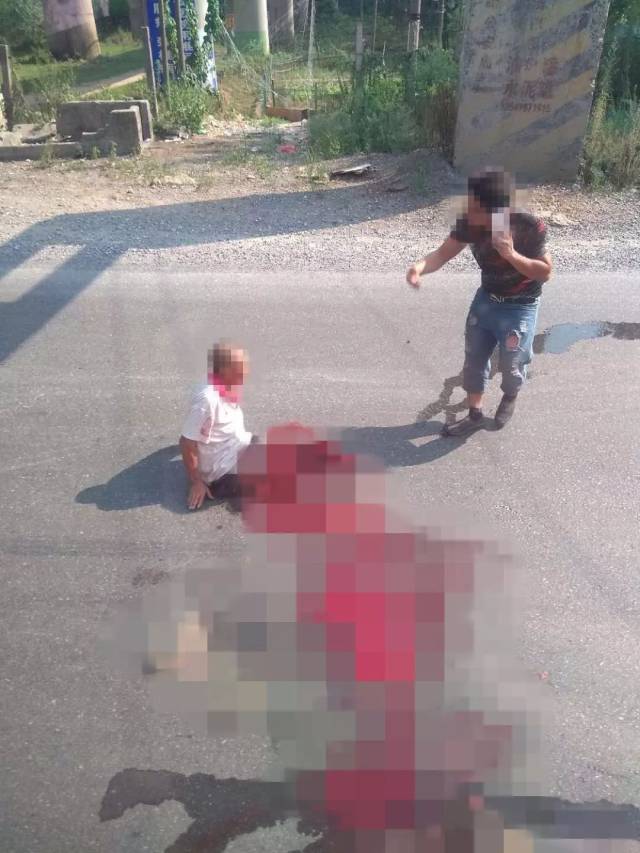 钟祥双河发生一起车祸,一八旬老人不幸身亡!