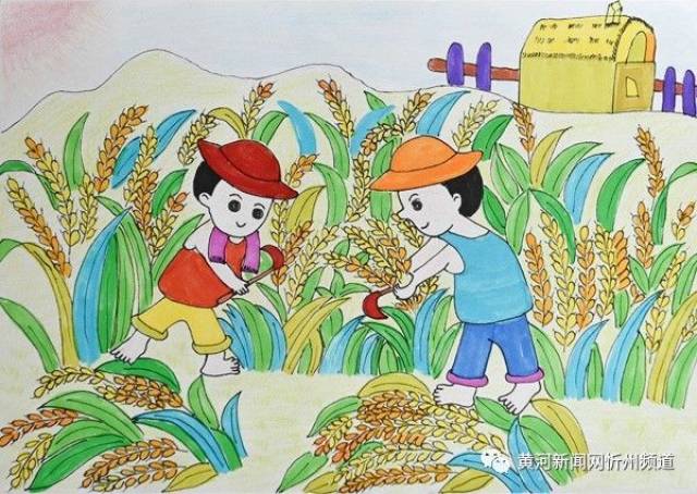 《丰收》解耀然(忻州市长征小学)