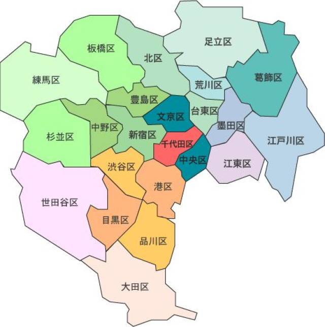 再了解一下东京住宿成本最高的区域,就是 中央区,港区和千代田区.