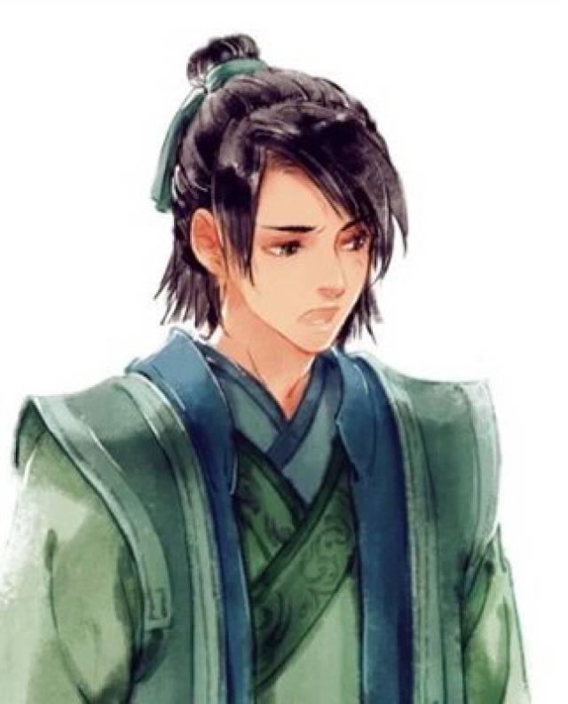 古风插画男子发型大盘点!
