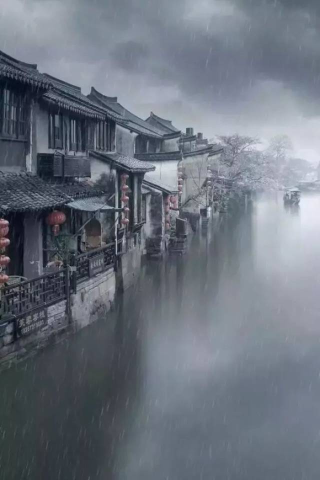 【绝美】江南烟雨图