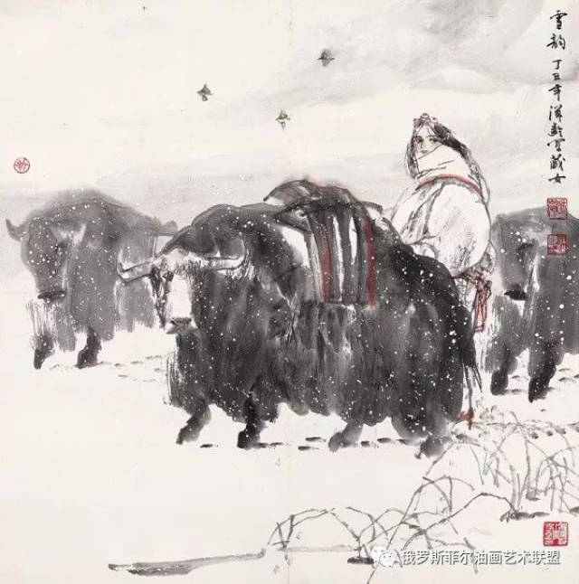 【精品国画】中国画家杜滋龄的写意人物作品欣赏