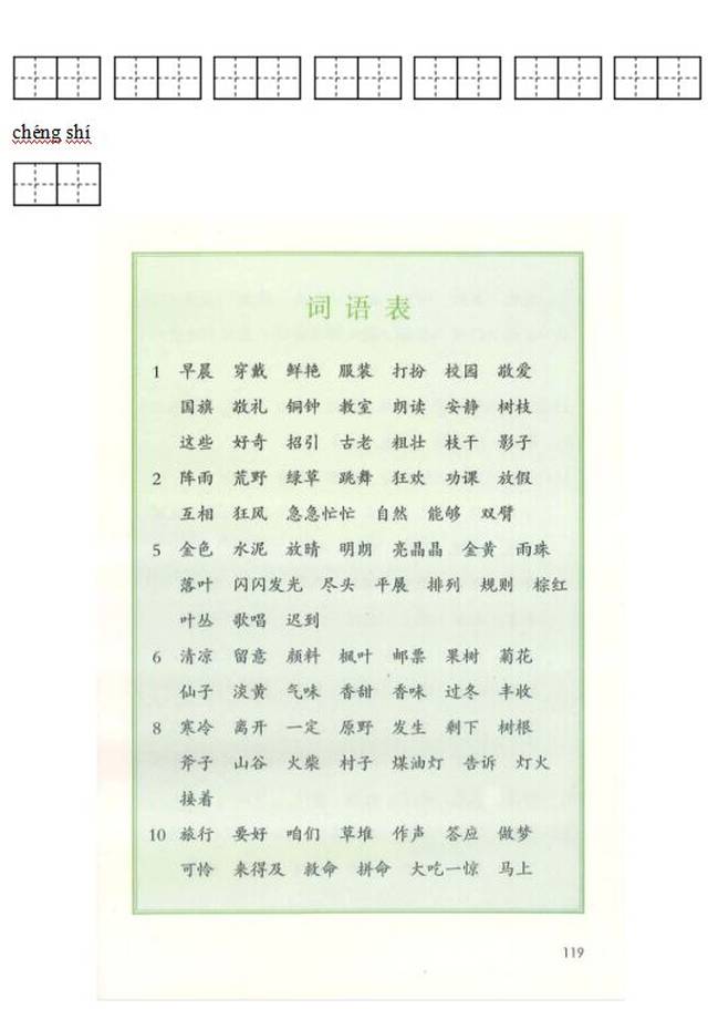 部编版三年级语文(上)全册看拼音写词语专项(可下载)