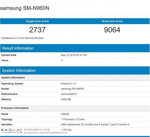 三星note9参数配置,三星note10参数配置 骁龙845没跑,甚至还可能有大运存和大电池 三星note9在配置上基本没