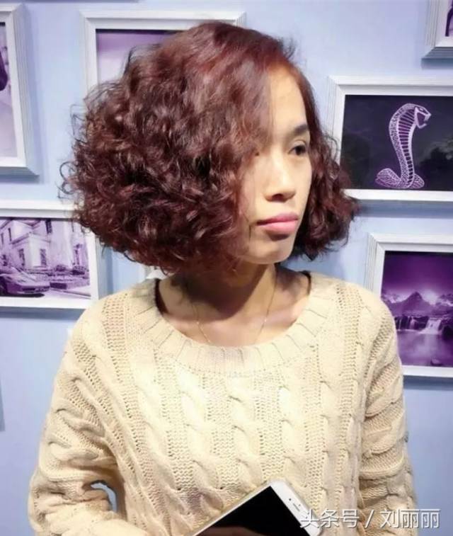 精选"螺丝烫"发型25款,洋气,可爱,最时尚