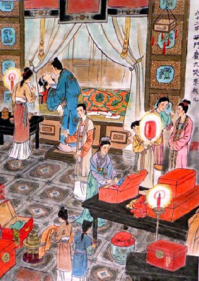 金瓶梅:西门庆厚葬李瓶儿，亲朋纷纷来祭奠，把酒言欢乐逍遥