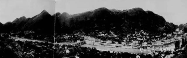 群落) (60年代镇远卫城大码头渡口) (20世纪70年代末的镇远县城顺城街