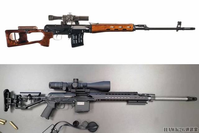 armament集团展示了最新的样品,该企业以研制德拉贡诺夫狙击步枪(svd)