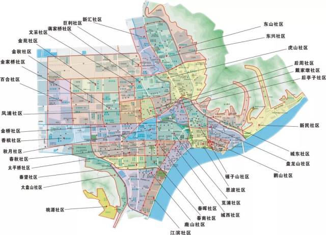 东洲,鹿山,银湖等4个街道社区调整方案为基础,结合城市发展整体规划