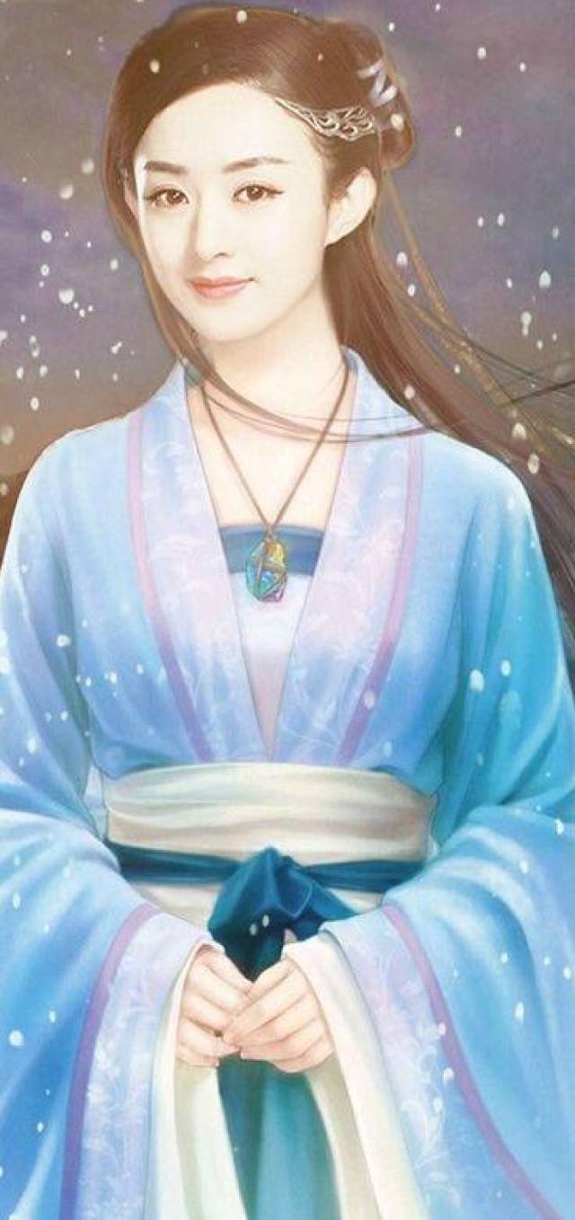 赵丽颖最美的12张古装照, 不愧是热播古装剧女一号
