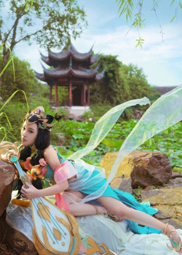 王者荣耀霓裳风华杨玉环cos 雍容华贵的贵妃气质