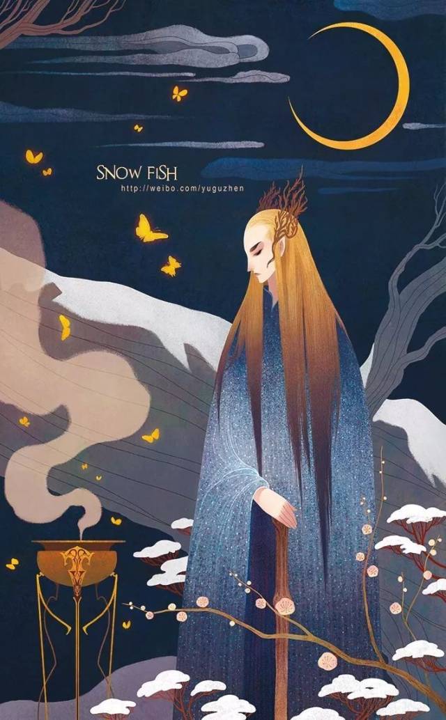 插画师是雪鱼呀因为我喜欢吃鳕鱼堡