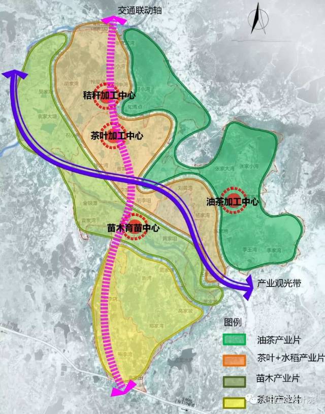 沃田案例丨湖北孝昌周巷镇青山片区扶贫综合开发示范区总体规划