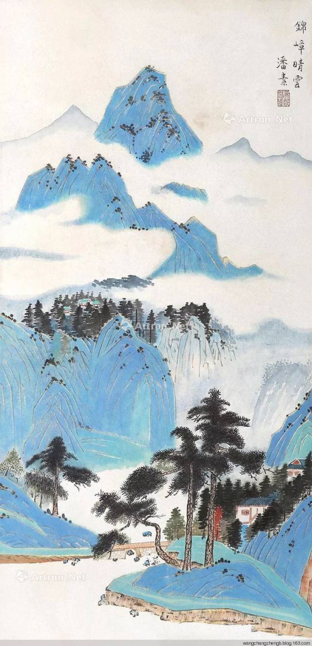 民国才女潘素山水画,张张精彩!
