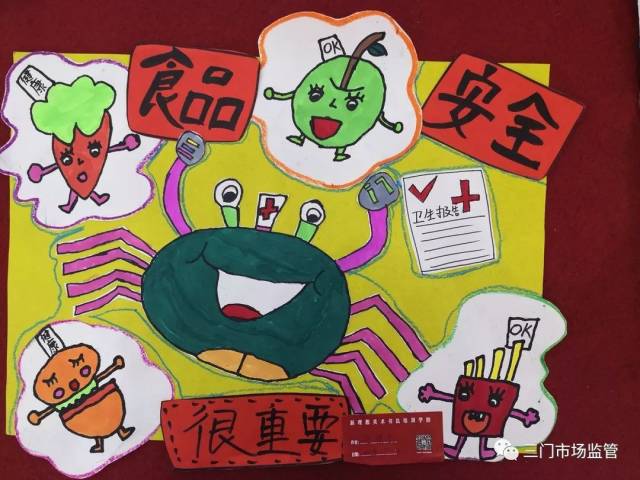 食品安全主题绘画大赛获奖名单出炉