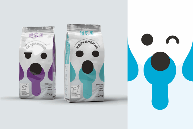 看西安设计的72变的宠物包装,一花一世界,一狗一表情