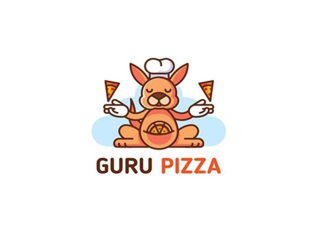 袋鼠logo标志设计鉴赏