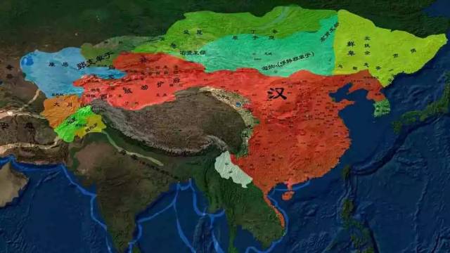 中国历朝疆域图用事实告诉我们,宋朝为何那么怂的原因图片